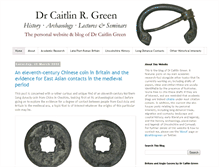 Tablet Screenshot of caitlingreen.org